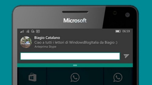 Skype UWP  Windows 10 Mobile   
