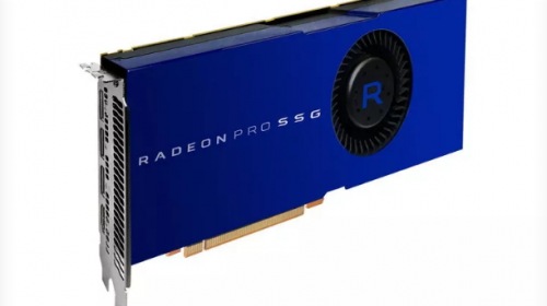 AMD оснастила видеокарту собственным SSD-накопителем