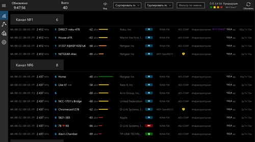 WiFi Commander, Network Data, Tweet It!        Windows