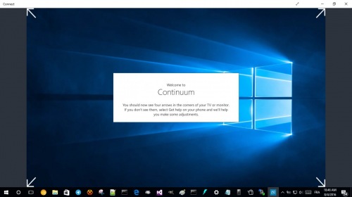 Режим Continuum запущен на Lumia 830