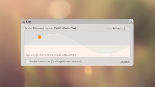  Windows 10     f.lux