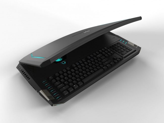 Acer Predator X21 — безумный ноутбук с изогнутым экраном и двумя ускорителями NVIDIA GeForce GTX 1080