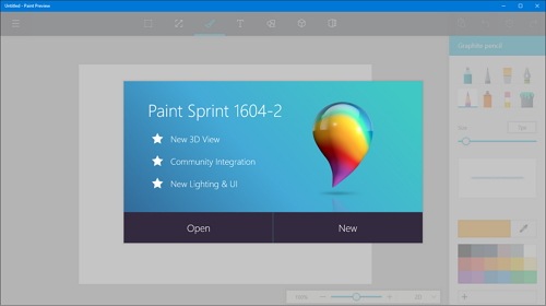 Новое приложение Paint утекло в сеть