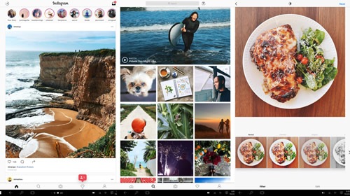   Instgram     Windows 10