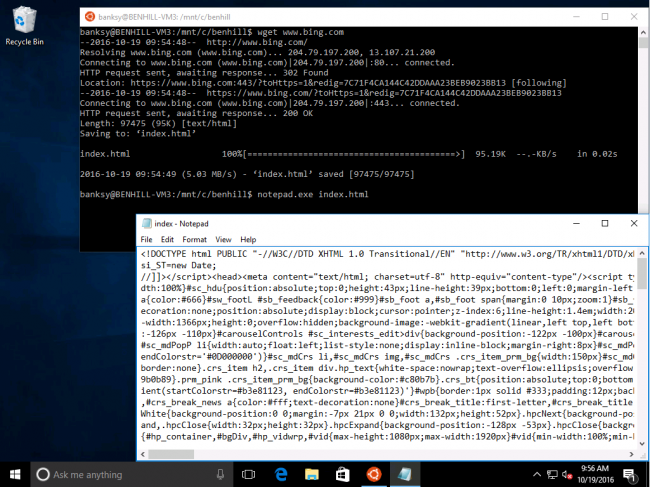      Windows 10 Insider Preview 14951