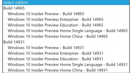  ISO- Windows 10 Insider Preview 14965