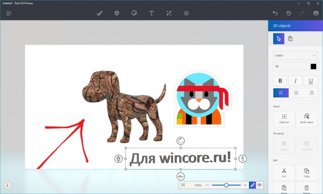 Paint 3D   Paint  Creators Update