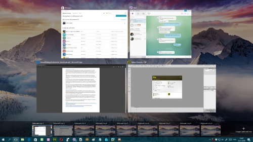 Virtual Desktop Grid Switcher      