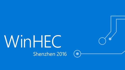 Microsoft   WinHEC 2016