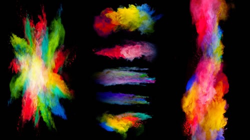 Colored Powder      