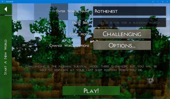 Survivalcraft — интересный клон Minecraft