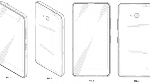 Microsoft получила патент на дизайн простенького смартфона