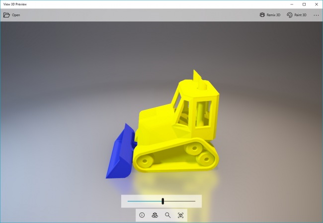   Windows 10 Creators Update   View 3D