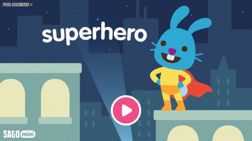 Sago Mini Superhero — увлекательная игра для самых юных супергероев