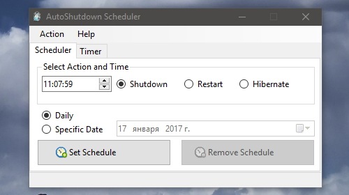 AutoShutdown Scheduler       