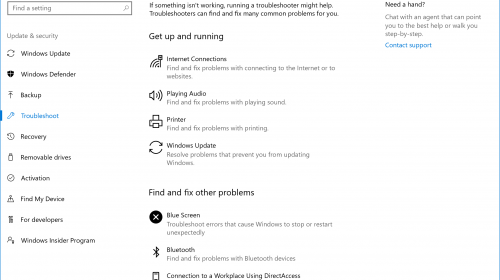 Другие изменения, исправления и известные неполадки Windows 10 Insider Preview 15019