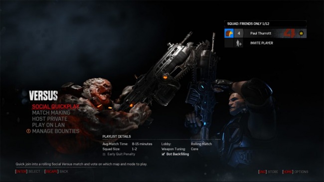  Gears of War 4     Xbox One  Windows 10