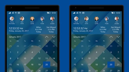 :  Windows 10 Mobile. .