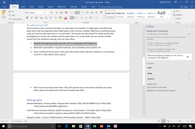 В Office 365 будет проще создавать презентации и писать грамотные тексты