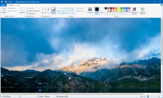 Microsoft -  Paint   Windows 10   