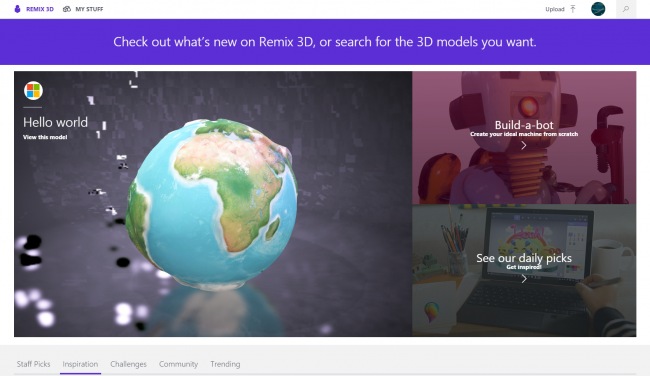 Microsoft    Remix3D  Xbox Live