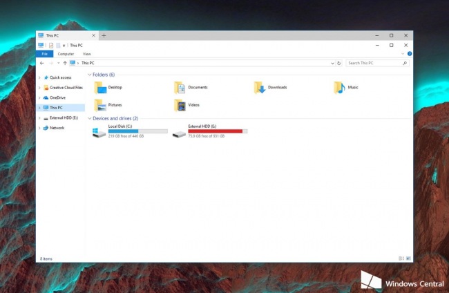 Microsoft экспериментирует с поддержкой вкладок для всех программ Windows 10