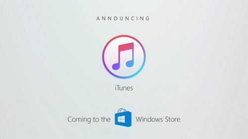 iTunes придёт в Магазин Windows