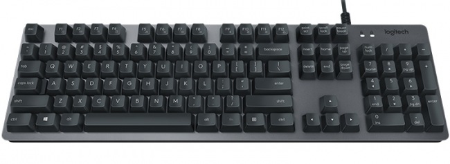Logitech K840 — механическая клавиатура для офиса