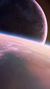 Space QHD — космические пейзажи для смартфонов