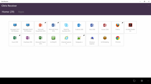  Windows 10 S   Citrix Receiver