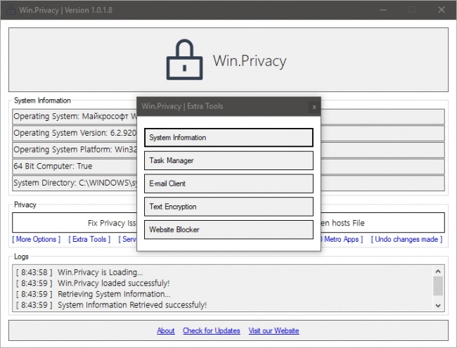 Win.Privacy   ,   