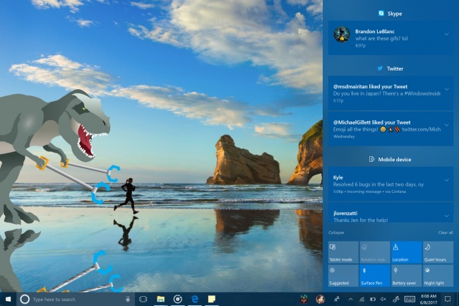    Windows 10 Insider Preview Build 16215