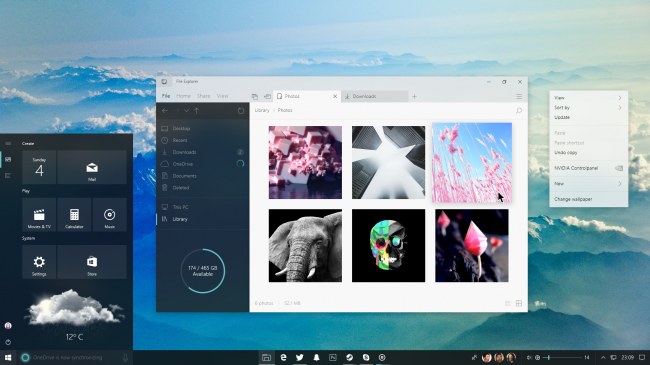 Ещё один концепт визуальных улучшений для Windows 10 в стиле Fluent Design