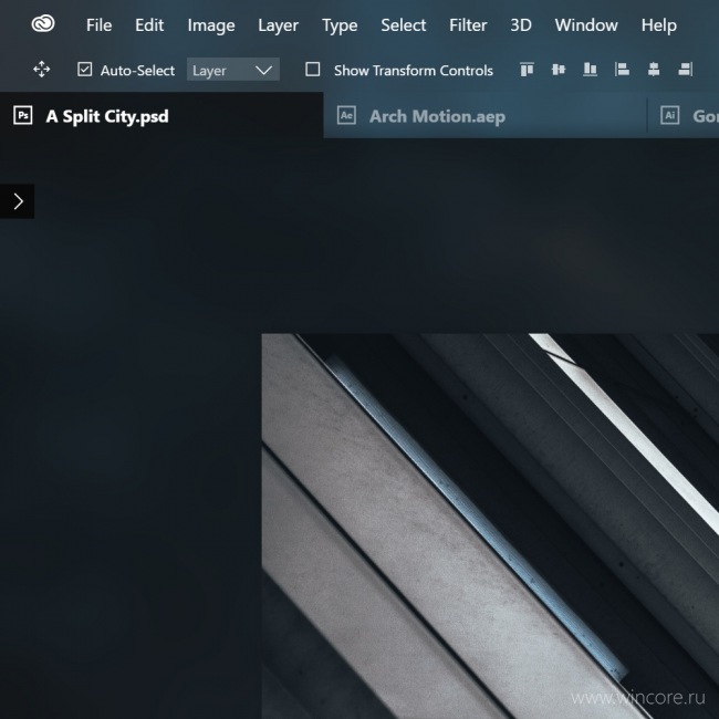 : Adobe CC   Fluent Design