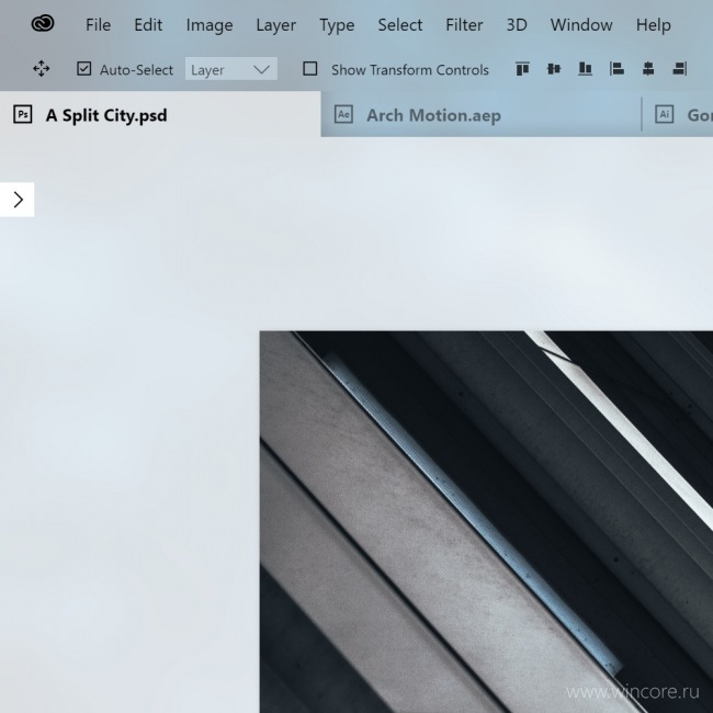 : Adobe CC   Fluent Design