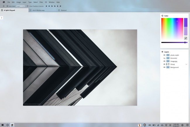 : Adobe CC   Fluent Design