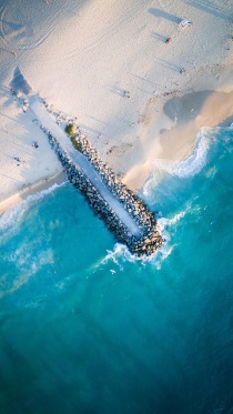 FlyViewWalls — красочные фотографии прибрежных пейзажей