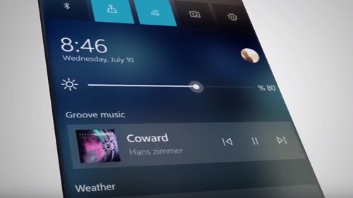 : Surface Phone, Windows 10 Mobile  Fluent Design