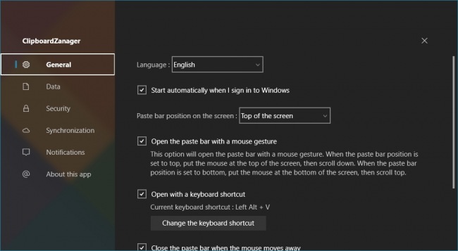 ClipboardZanager      Windows 10