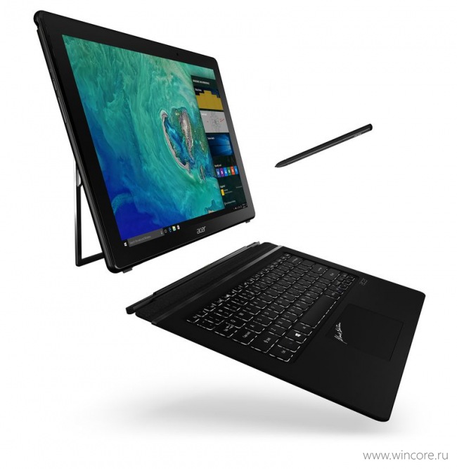 Acer Switch 7 Black Edition — роскошный гибрид с дискретной графикой и Windows Hello