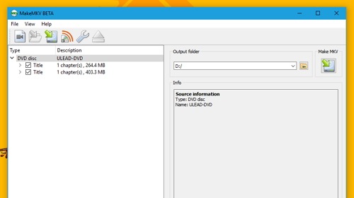 MakeMKV    DVD  Blu-ray 