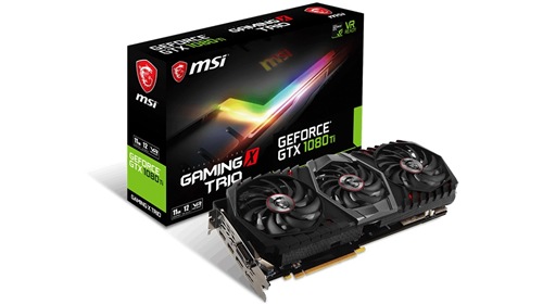 MSI GeForce GTX 1080 Ti Gaming X Trio        