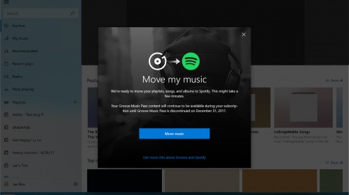 Microsoft    Groove Music