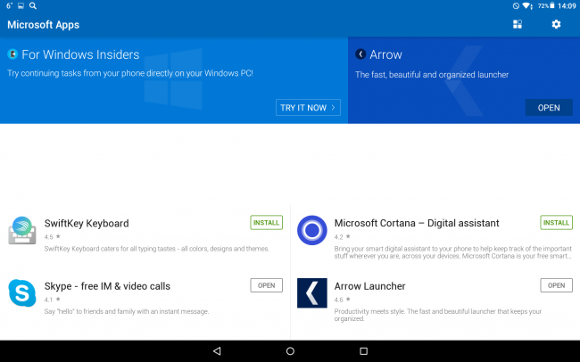 : Microsoft Edge -    Android  iOS