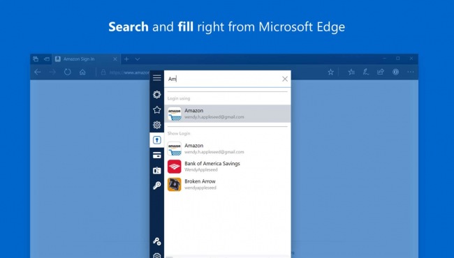 Для Microsoft Edge выпущен менеджер паролей 1Password