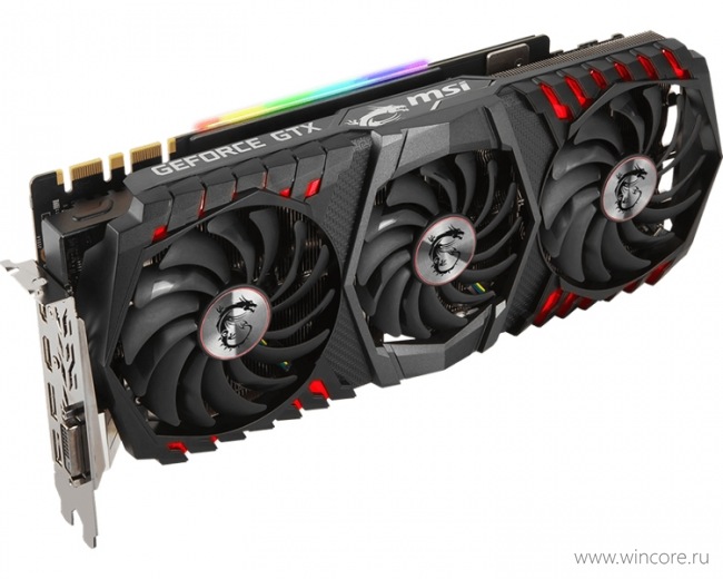 MSI GeForce GTX 1080 Ti Gaming X Trio        