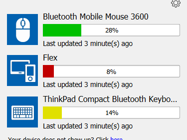 Bluetooth Battery Monitor       