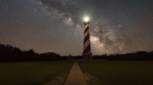 Lighthouses by Day and Night      