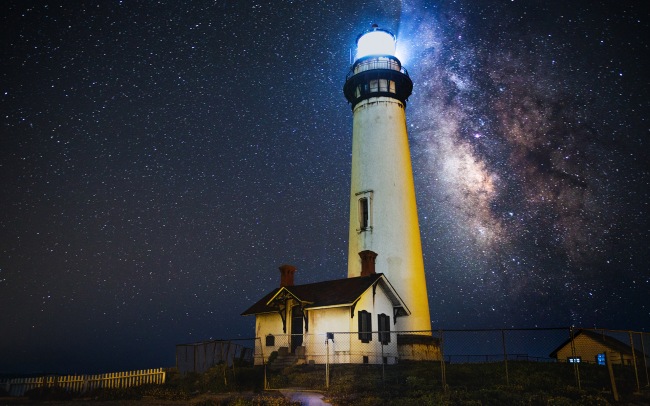 Lighthouses by Day and Night      