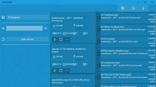 Torrent Gear   -  Windows 10